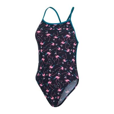 Badeanzug Damen Speedo Alv V-Back FLAMING