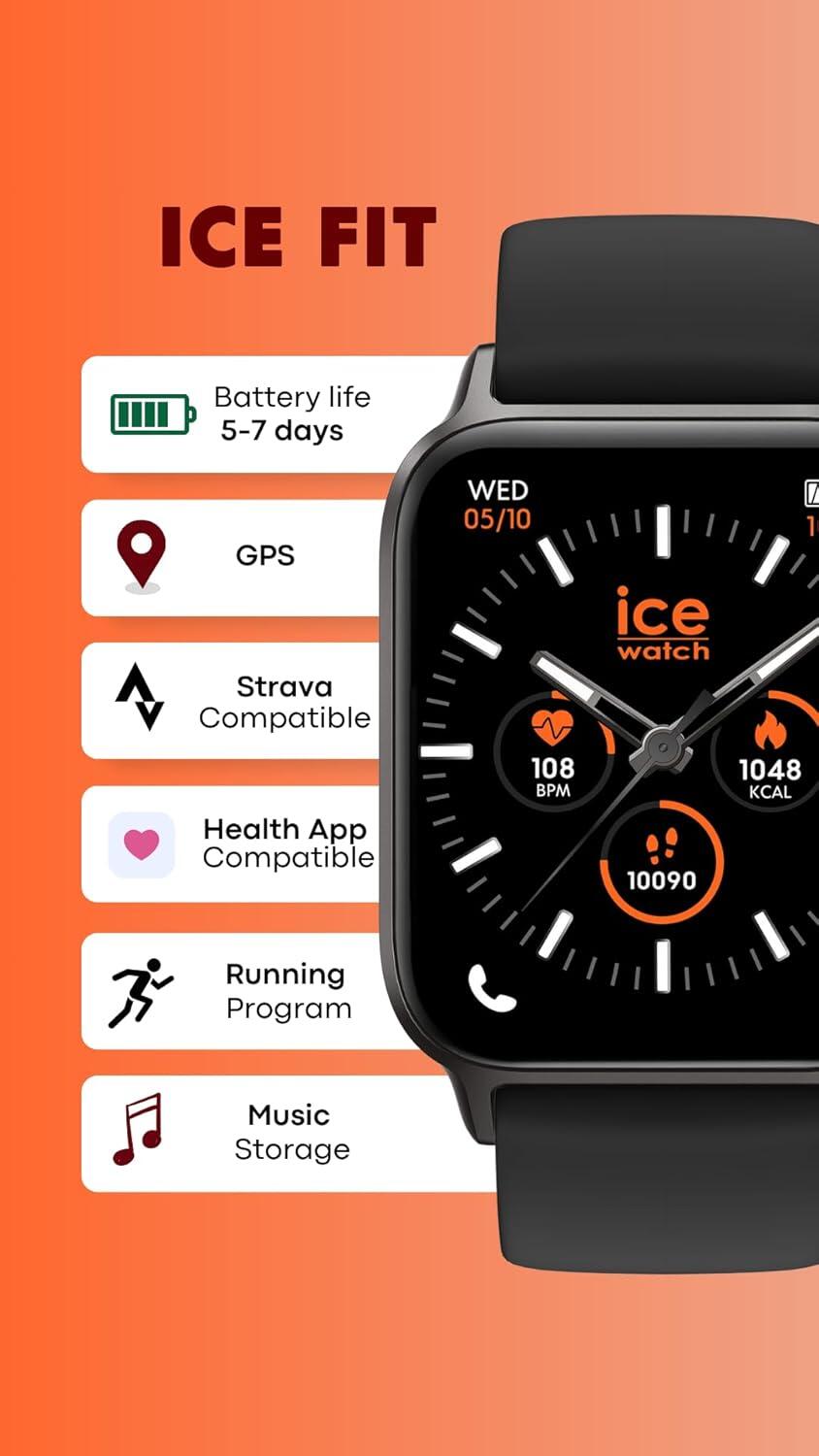 Ice Watch Digital Montre Noir/Noir 024104 4/5