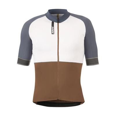 Mavic ksyrium short sleeve jersey white/light blue