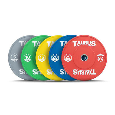 Taurus bumper plate pro colour 20 kg