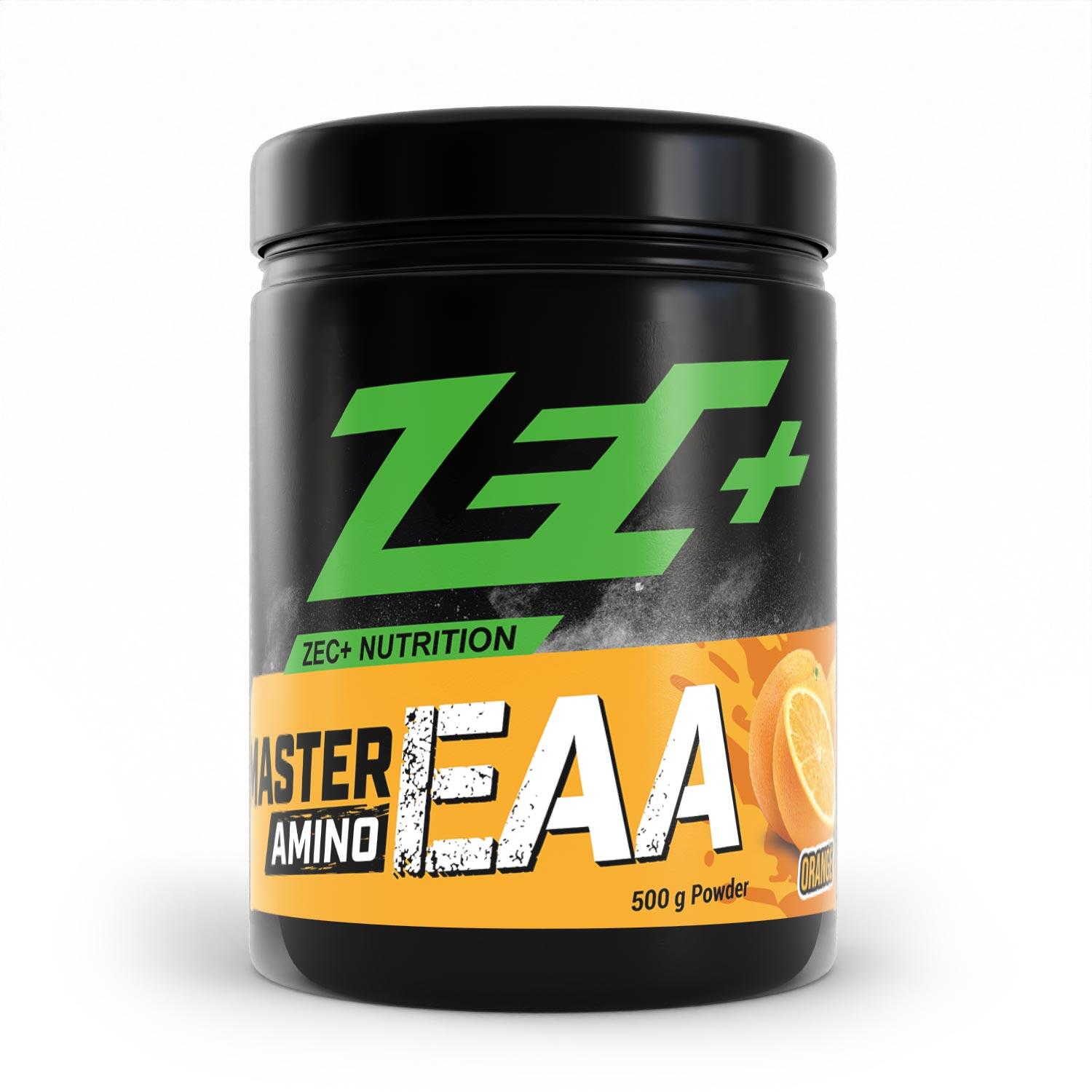 Zec+ Nutrition - Zec+ Master Amino Eaa Powder (500g) Orange - Acides Aminés - Eaa - Bcaa - 500 G - Decathlon