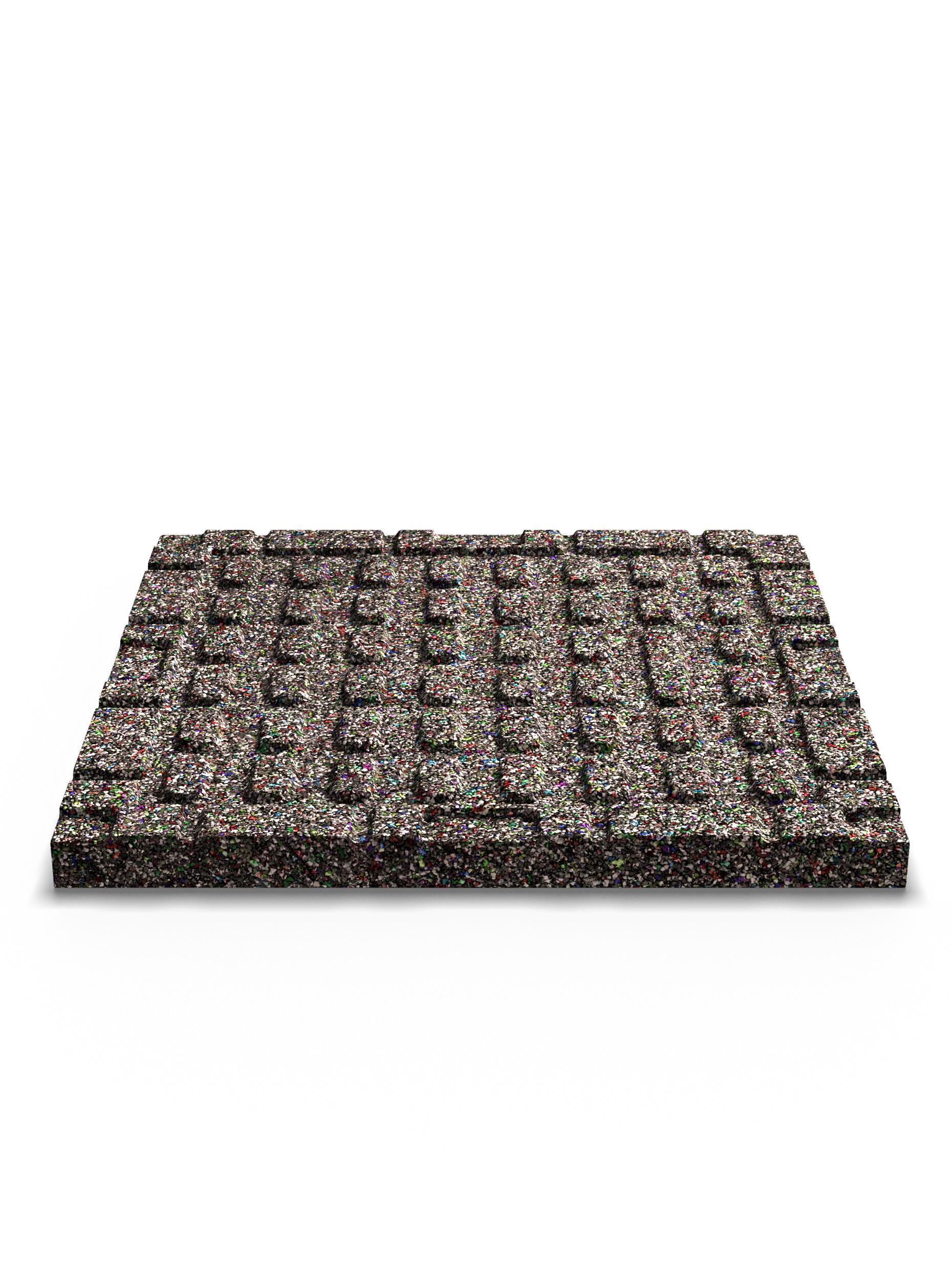 1m² MaxProtect Bodenschutzmatte 35mm | 50x50cm 3/7