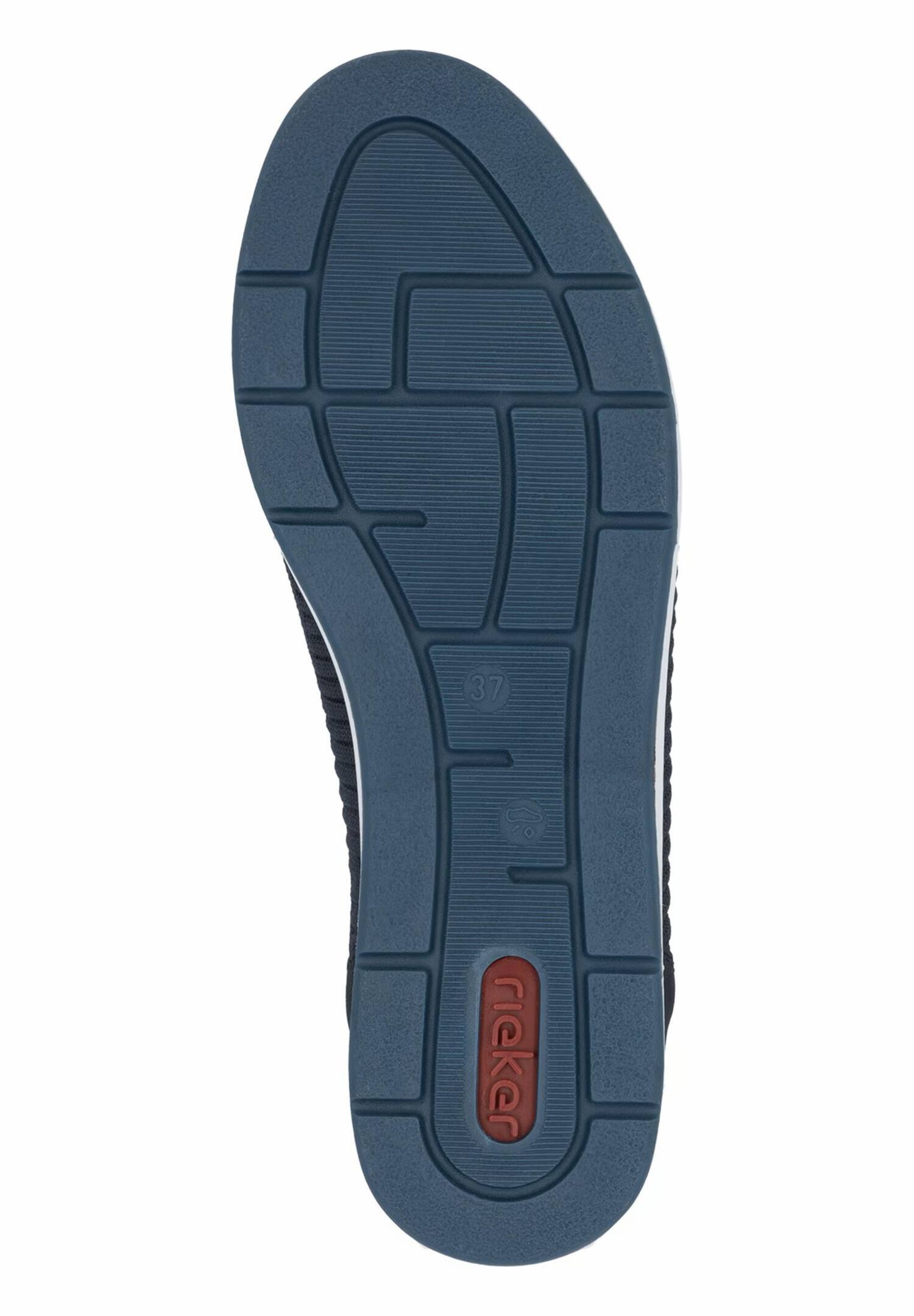 Rieker Damen Ballerina Halbschuhe Schuhe L3053-14 Blue 4/4