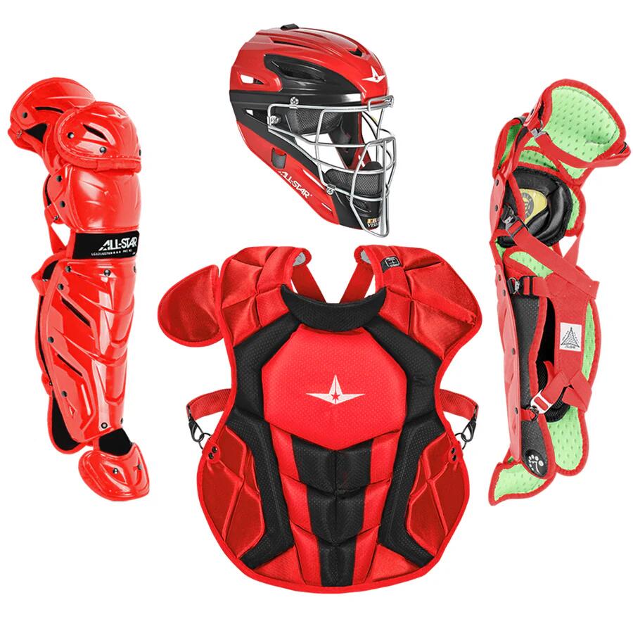ALL STAR All Star CKCC1216S7X-TT Two Tone Catcher Cor Escarlate/Preto