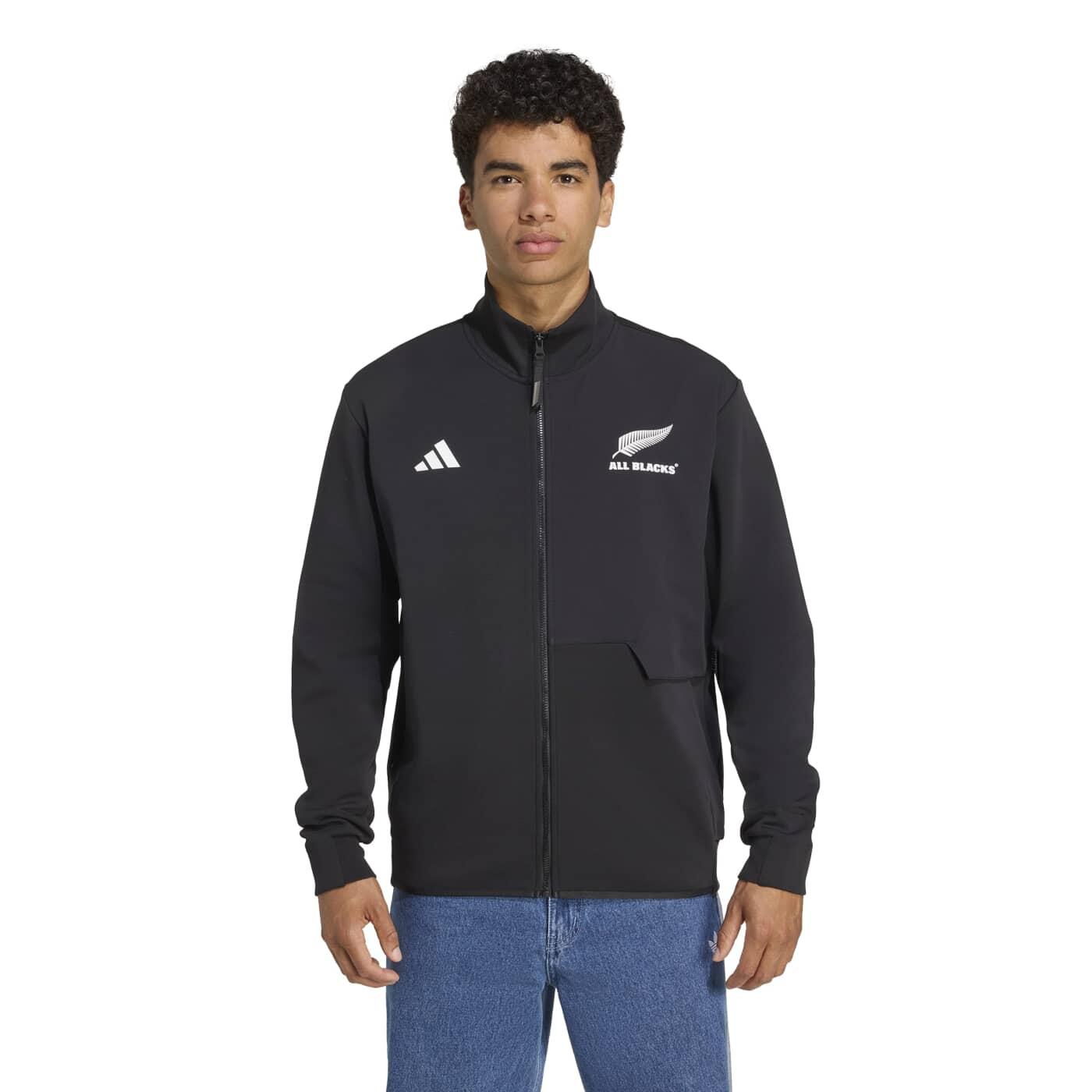 ADIDAS Giacca Con Cerniera Adidas All Blacks Anthem Nera