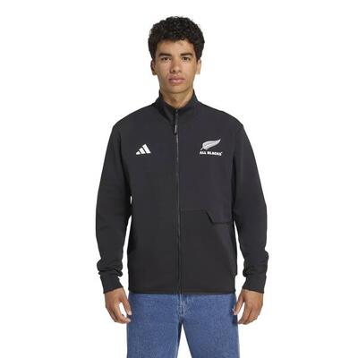 Adidas all blacks anthem zip‑jas zwart