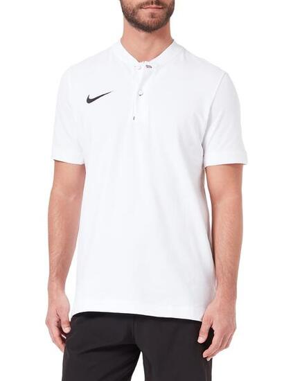 Polo Nike Strike 21 pour Hommes - Blanc/Noir - Coupe Standard M