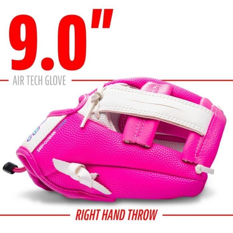 Franklin 22891 Airtech bianco/rosa/giallo da 9 pollici con sfera sinistra 4/7