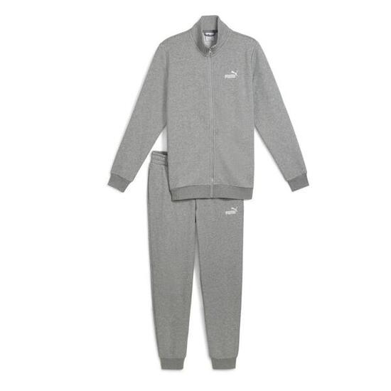 Survêtement Puma Ess Sweat Suit Fl, Gris, Hommes