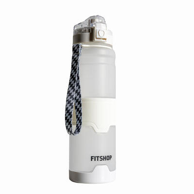 Fitshop tritan drinkfles 1000 ml wit