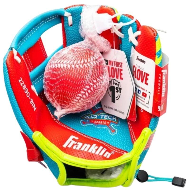 Franklin T-Ball - Guanto da baseball/softball - Taglia 9 Inch - Junior 2/7