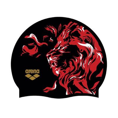 Cuffia in silicone Arena Print II - Multicolore / Nero