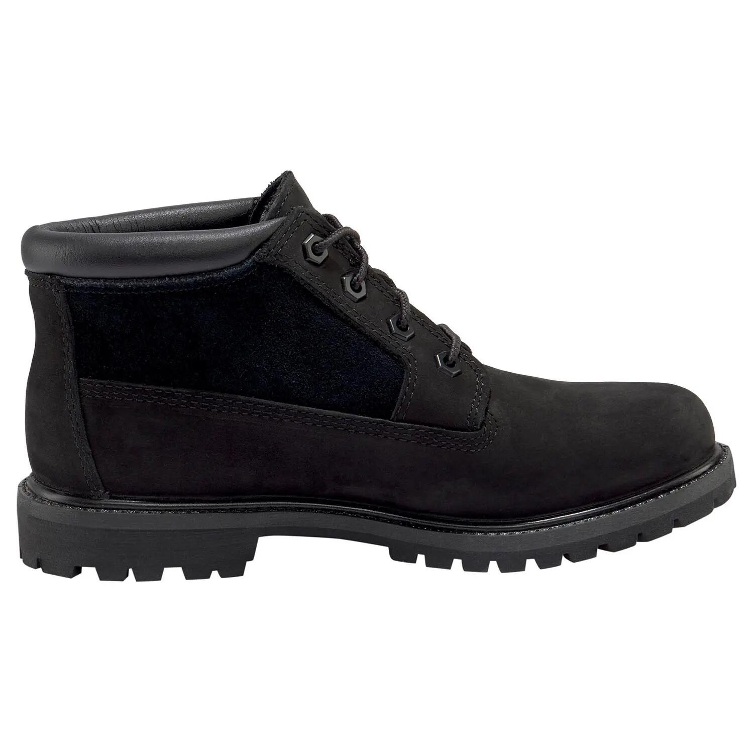 Timberland Nellie Chukka Damen Stiefel Boots Wasserfest Nubuk Schwarz 4/6