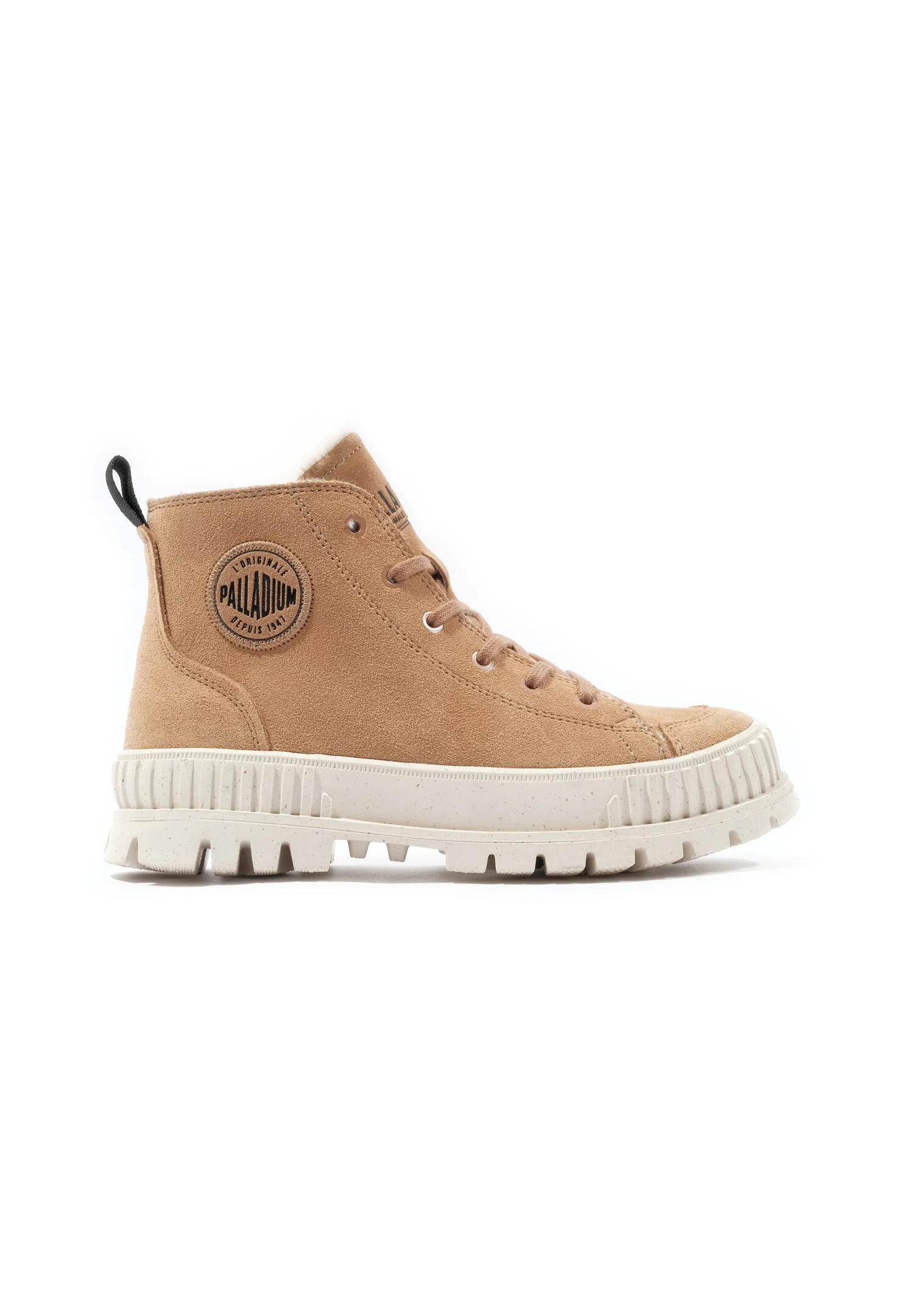 Palladium Modelo Pallashock Zip Cor Castanho 2/5