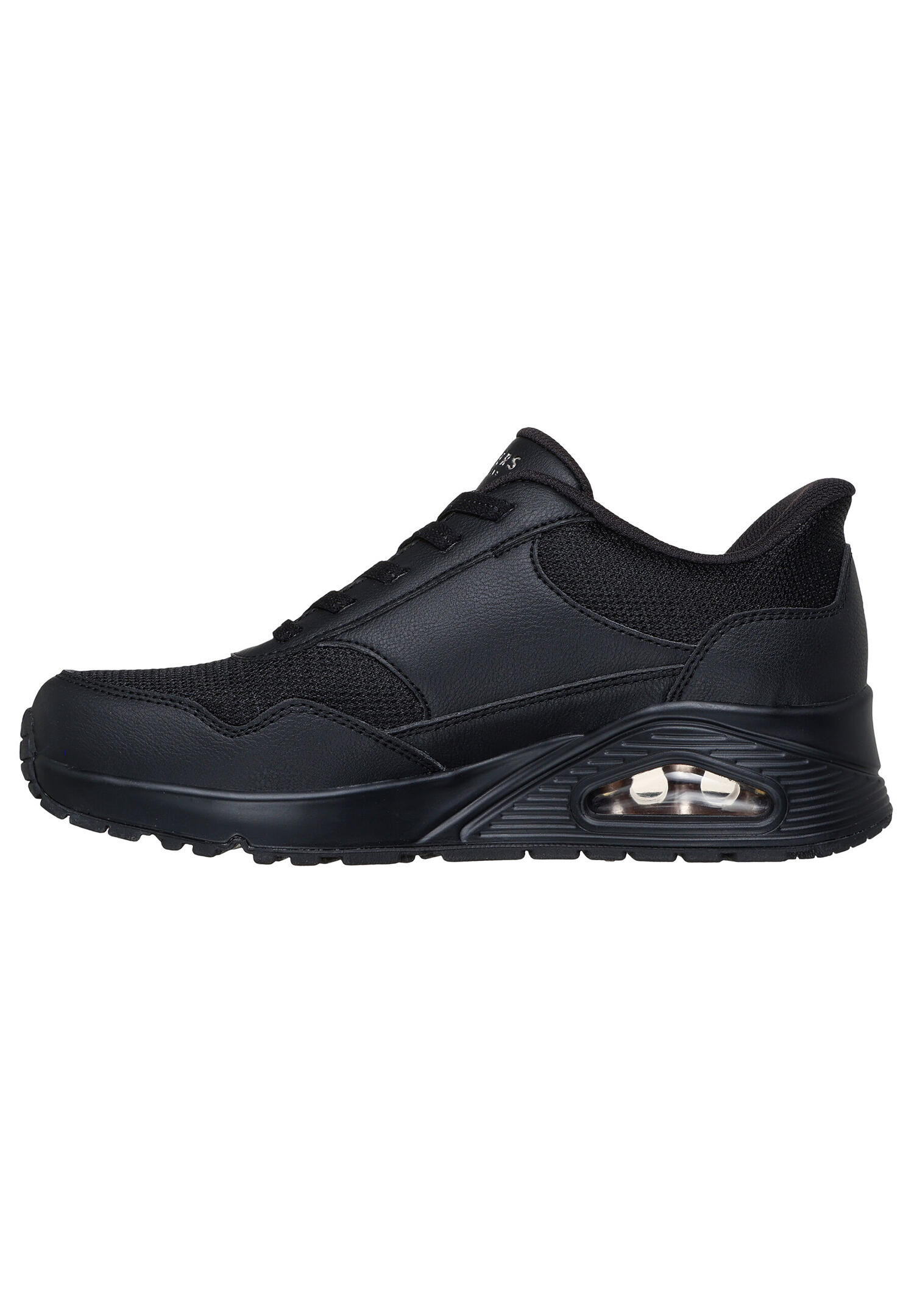 Sneaker Donna   Uno-banksia nero 177117 BBK 2/7