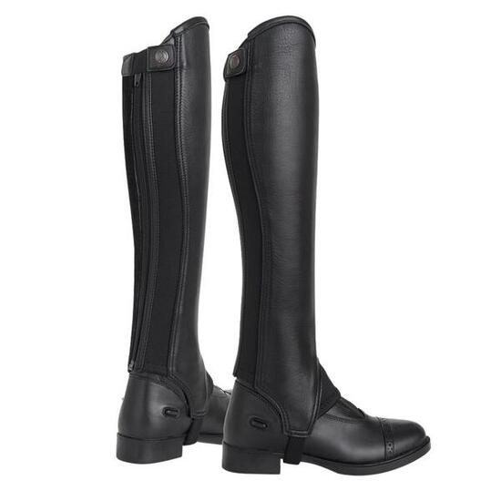Mini-chaps cuir zip arrière Tredstep Liberty