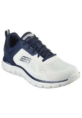 Heren track broader sneaker blauw / zwart