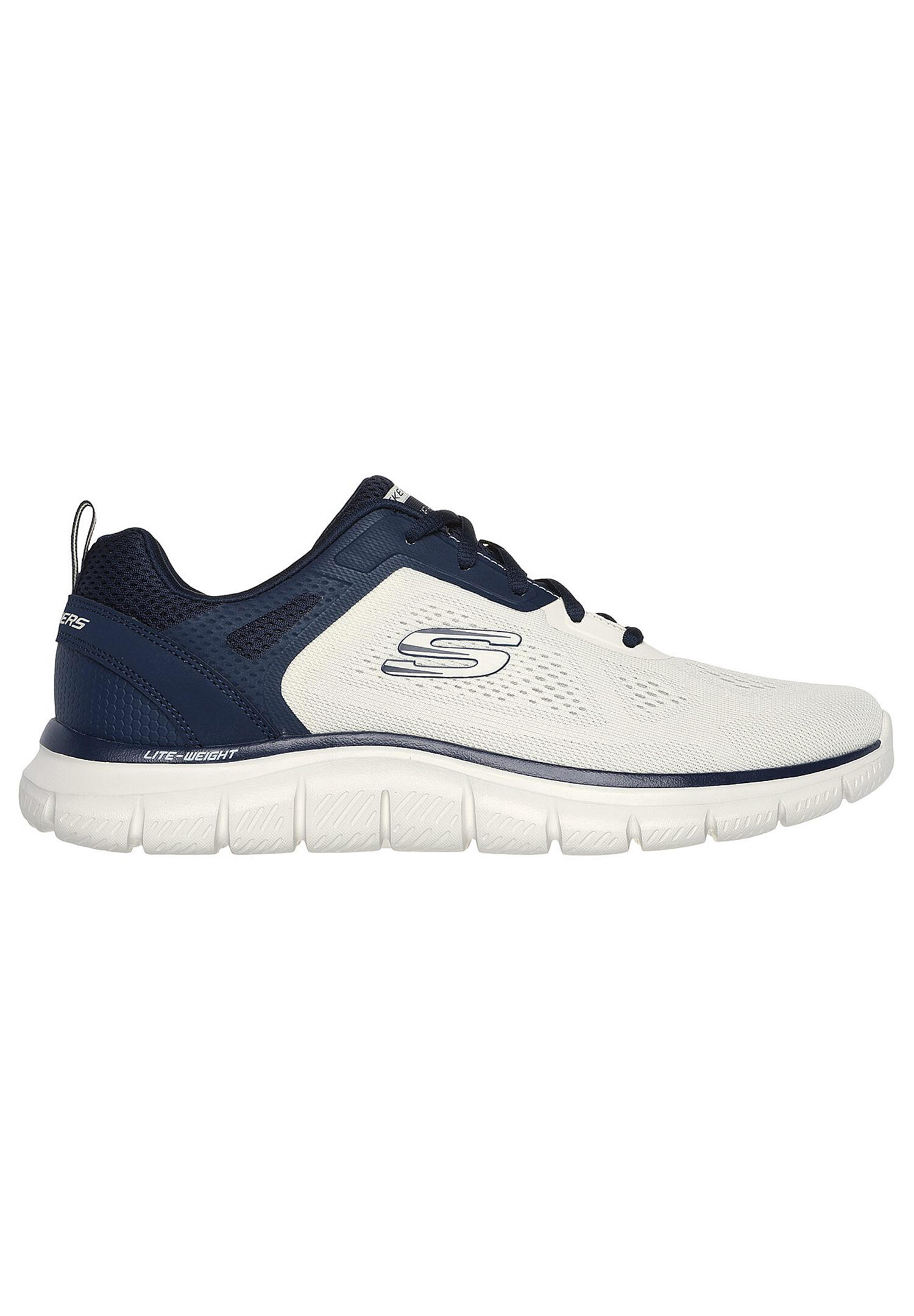 Ténis Skechers Modelo Track Cor Bege 3/6