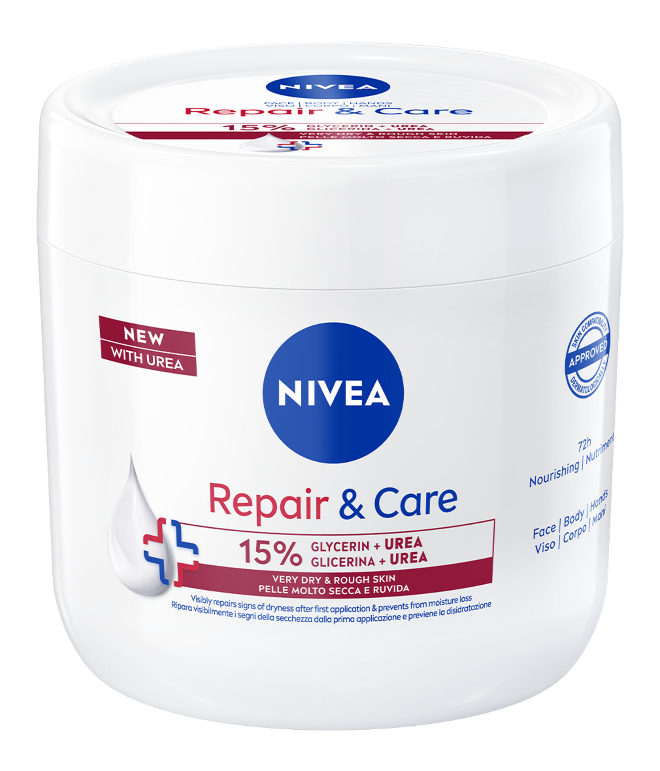 NIVEA NIVEA NCARE Repair & Care UREA 400ml - Cura Intensiva della Pelle