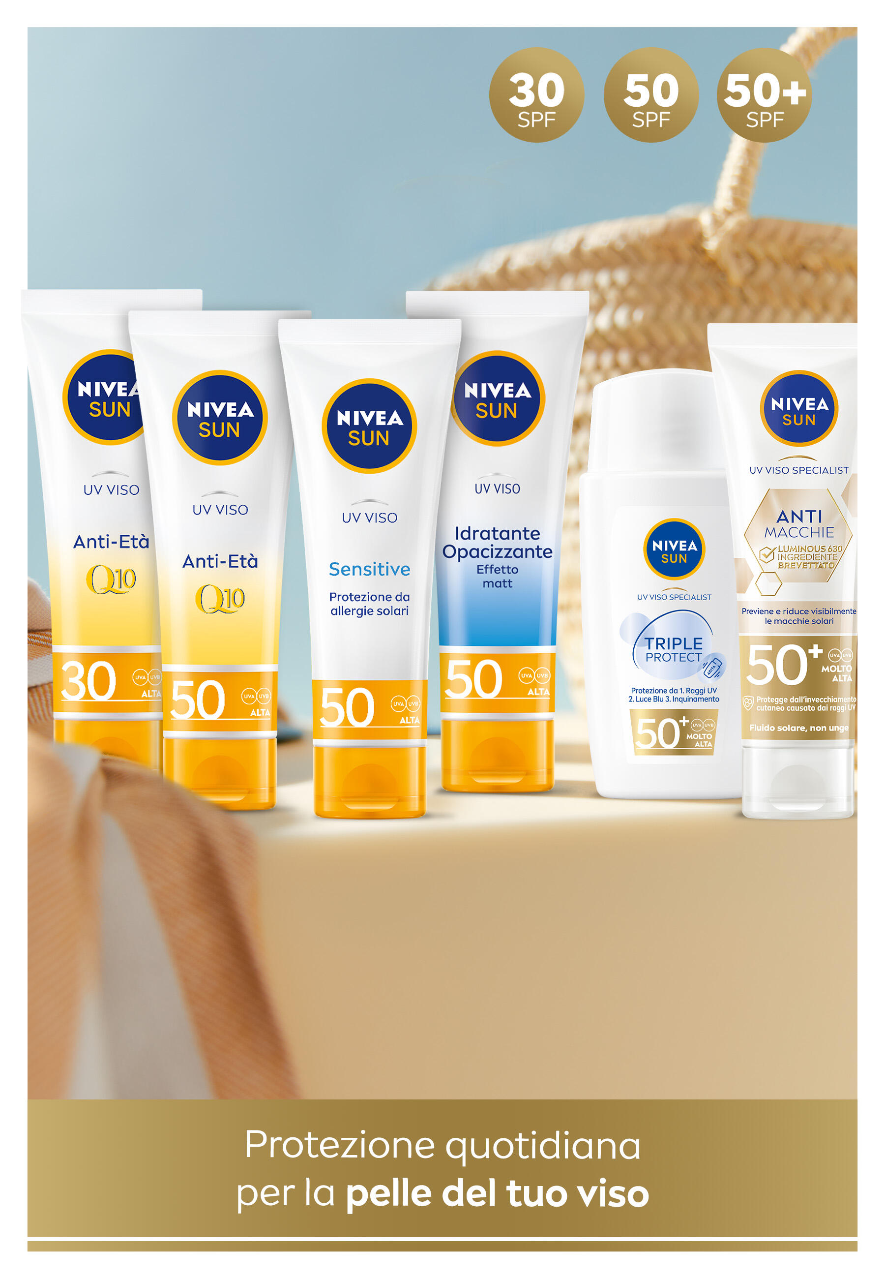 NIVEA SUN Luminous630 Fluido Solare Viso SPF 50+ 40 ml 5/5