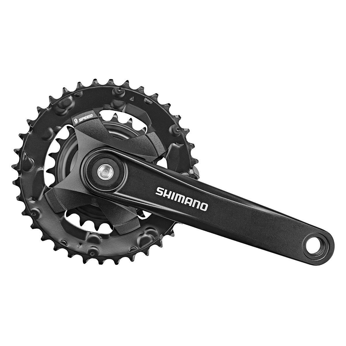 SHIMANO Guarnitura ad asse quadro Shimano Altus FC-MT101 2x9sp L123