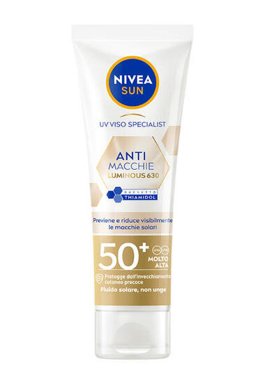 NIVEA SUN Luminous630 Fluido Solare Viso SPF 50+ 40 ml
