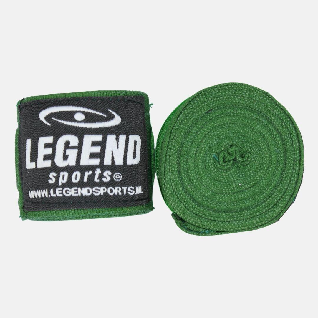 Boksbandages 2,5 Meter Heren/Dames Groen 2/5