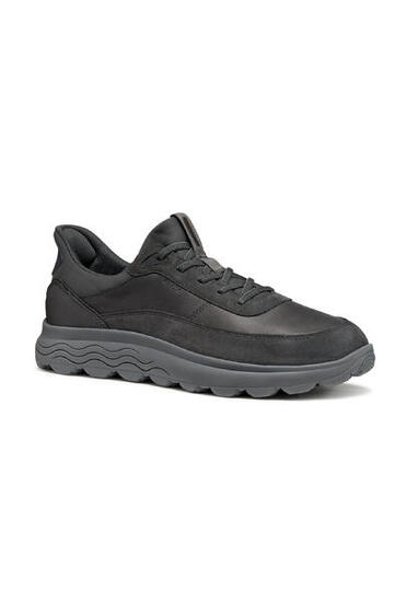 Geox U Spherica Plus A Herren Sneaker Slip-On Schuhe U56MPA 08522 C1115 Grau