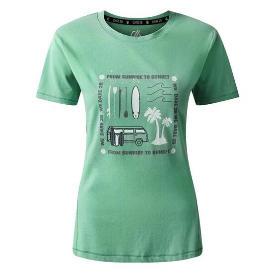 Kurzarmshirt weich bequem leicht Damen - Tranquility III Tee