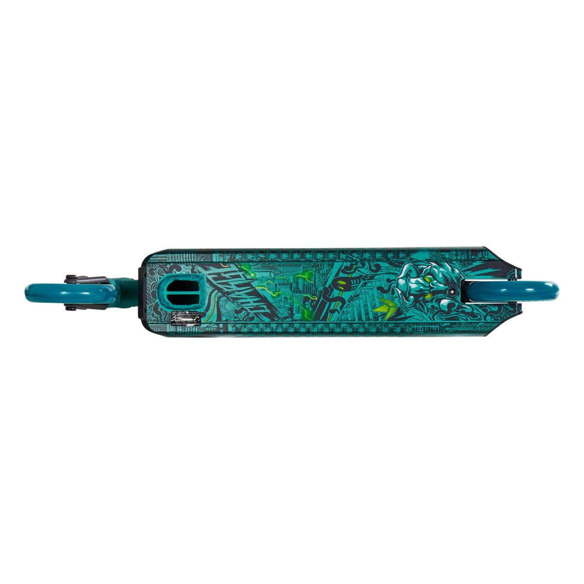 Deck Trottinette Freestyle Blunt Prodigy Park - Aluminium 6061-T6 - 495 X 120 Mm - Noir - Pour Skatepark & Street - 11