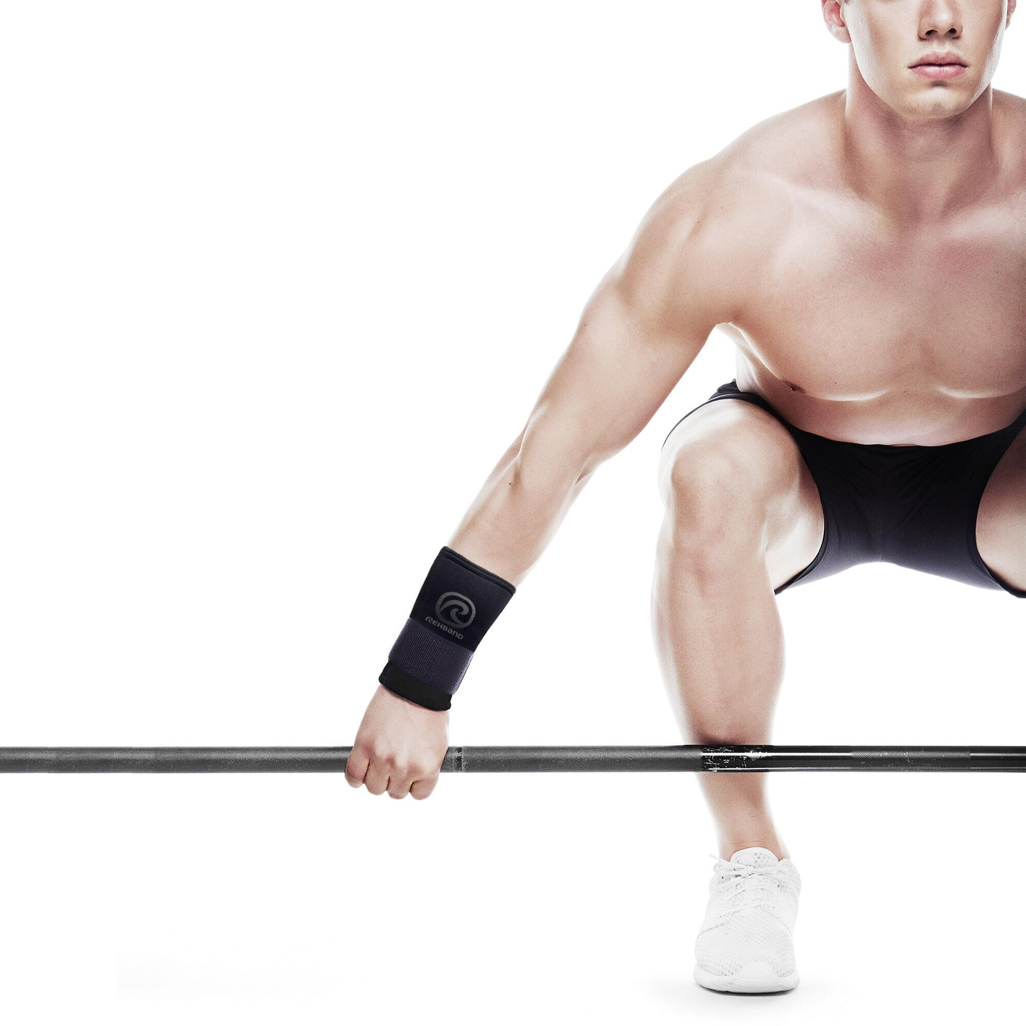 Rehband RX Poignet Power Max | Bandage poignet pour kettlebell & musculation 3/4