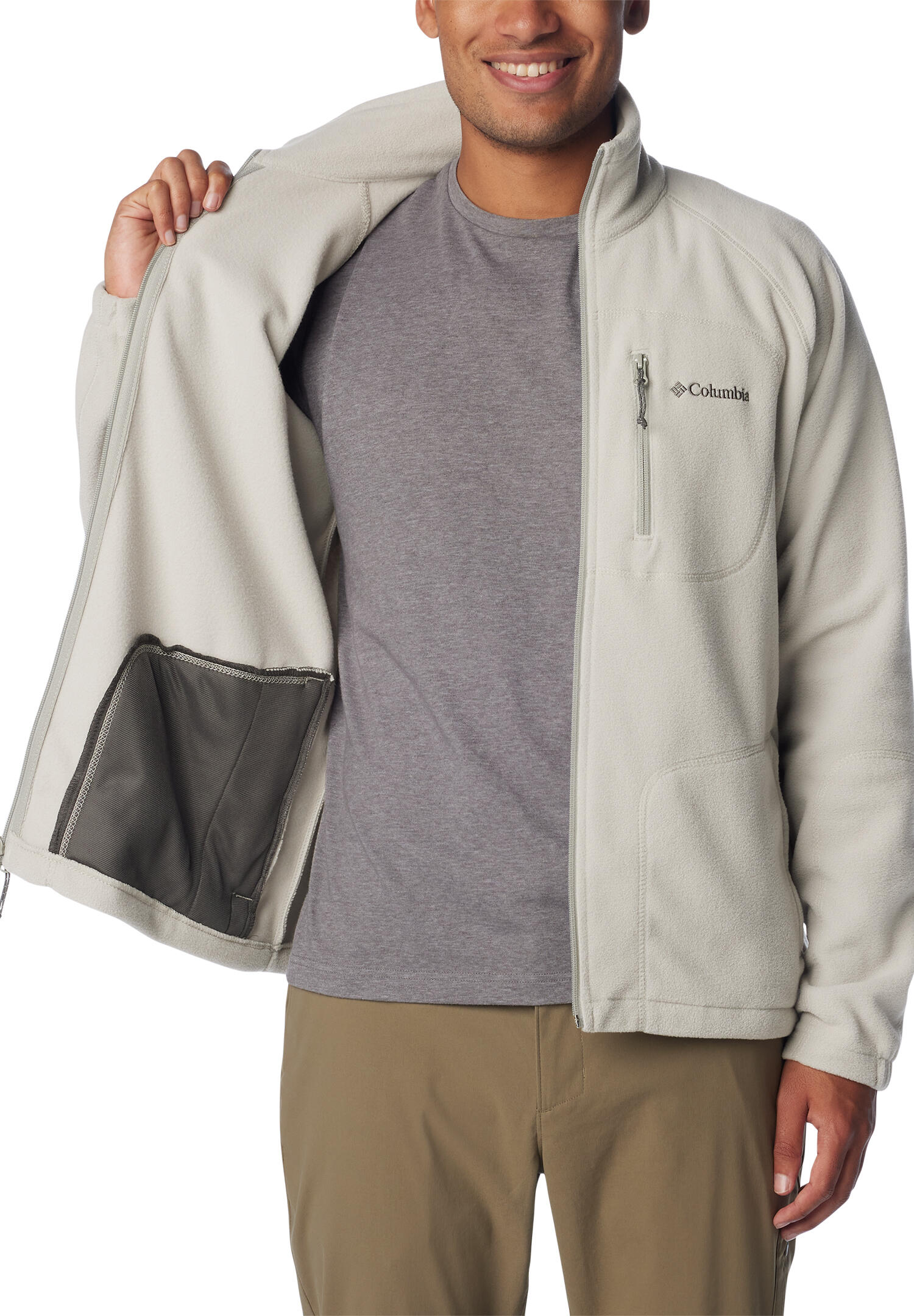 Columbia Fast Trek II Full Zip Fleece Jacket grau 7/7