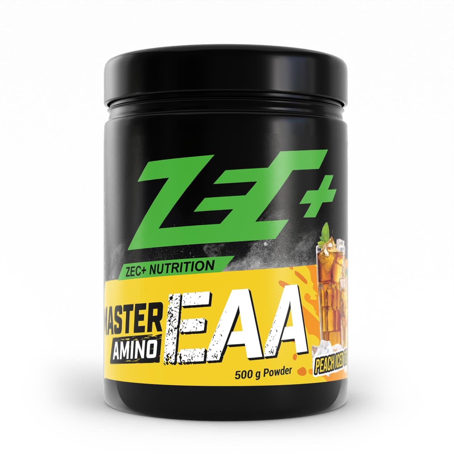 ZEC+ NUTRITION Zec+ Amino EAA Powder (500g) Peach Iced Tea - Aminoacidi - EAA