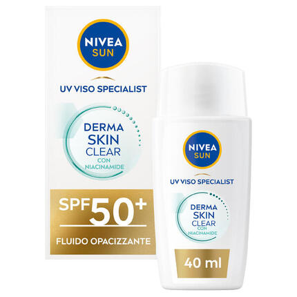 NIVEA NSUN UV Viso Dermaskin Clear SPF50+ 40ml