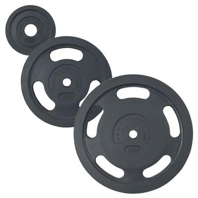 Taurus halterschijf premium met 3g rubber 20 kg