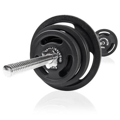 Taurus halterset 60 kg | lange halter 180 cm met 30 mm schijven 120 kg