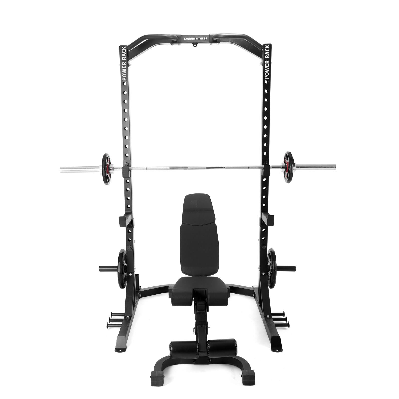 Taurus Power Rack incl. Banc de Musculation Taurus B990 F.I.D. 2/4