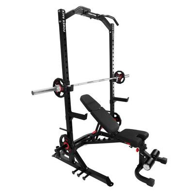 Taurus power rack incl. taurus halterbank b990 f.i.d.