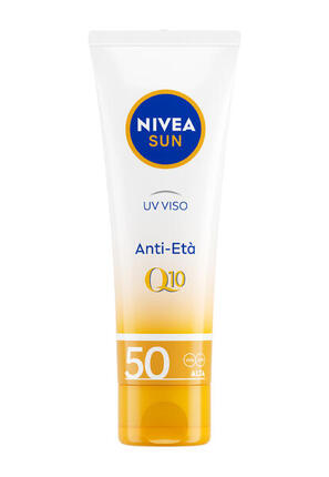 Q10 Fluide Solaire Anti-Age pour le Visage SPF 50+ 50 ml
