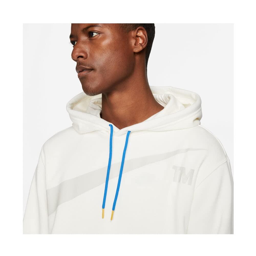 Hoodie Nike Swoosh pour Homme en Blanc, Taille L 3/6