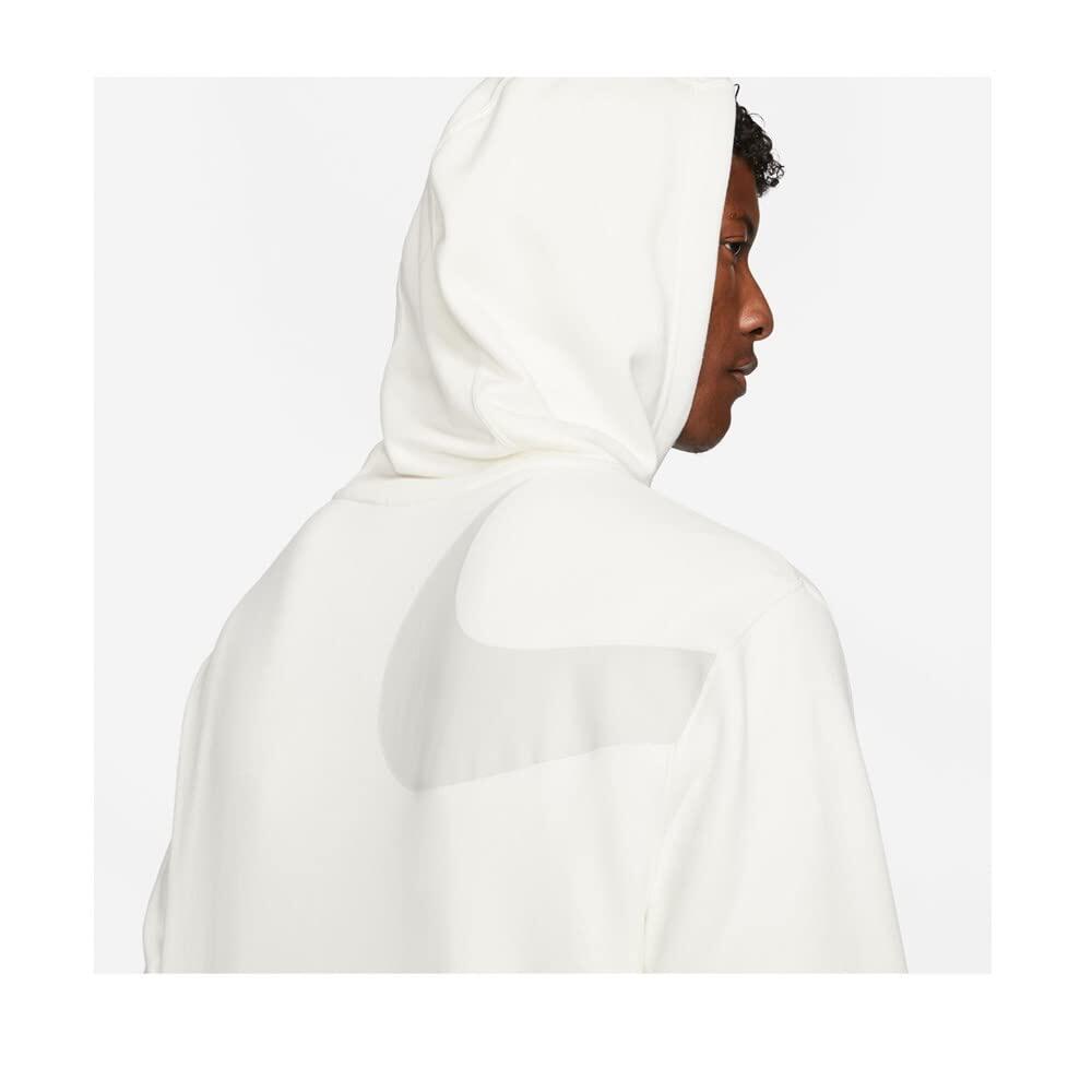 Hoodie Nike Swoosh pour Homme en Blanc, Taille L 2/6