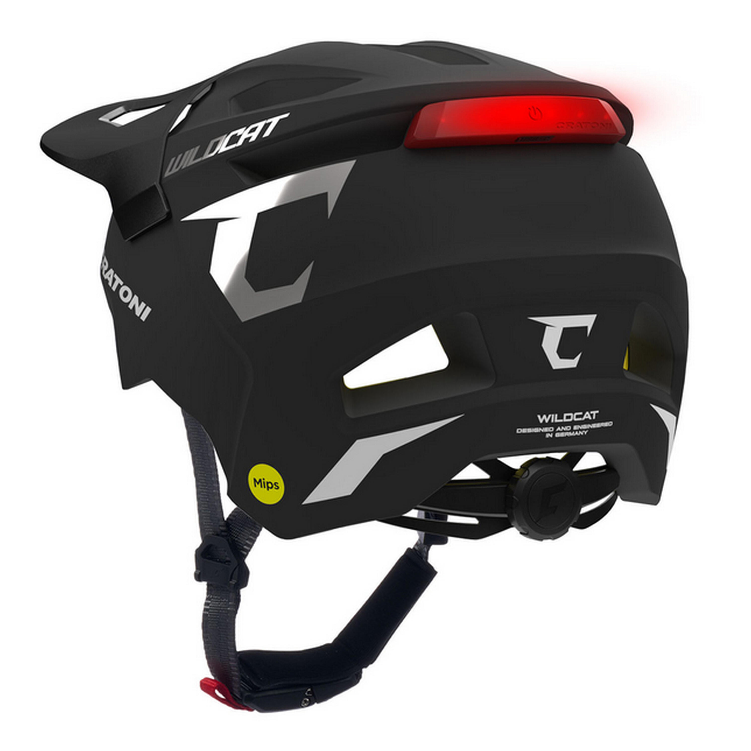 Kinder-/Jugendhelm  "WildCat MIPS", schwarz 2/2