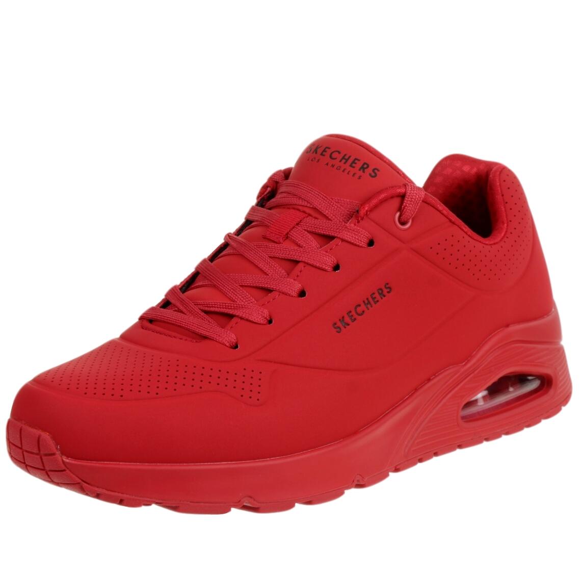 SKECHERS Skechers Mens Sport Casual UNO STAND ON AIR Sneakers Men Rot