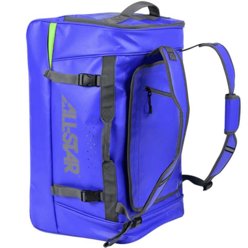 EvoShield Game Day Duffle Baseballtasche In Marineblau | Großes Hauptfach Für Helm, Belüftetes Schuhfach, Wasserabweisend