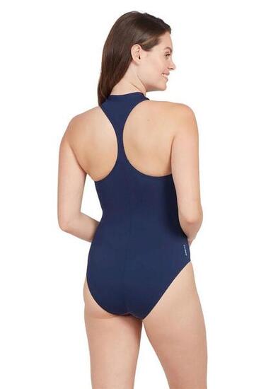 Maillot de bain zippé Zoggs Sunset Bloom - Taille 34