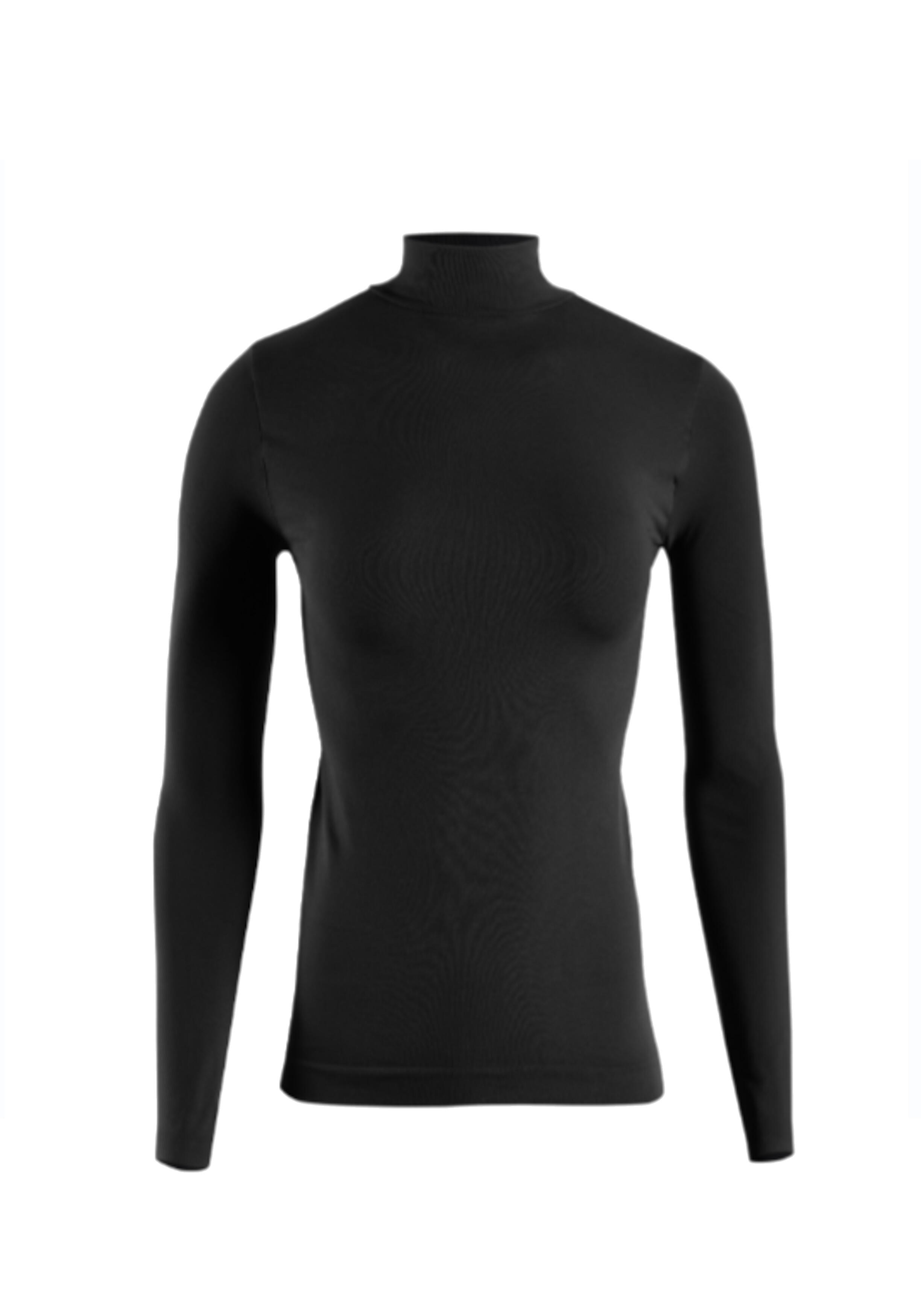 TSHIRT LS TURTLENECK COL NERO 1/1
