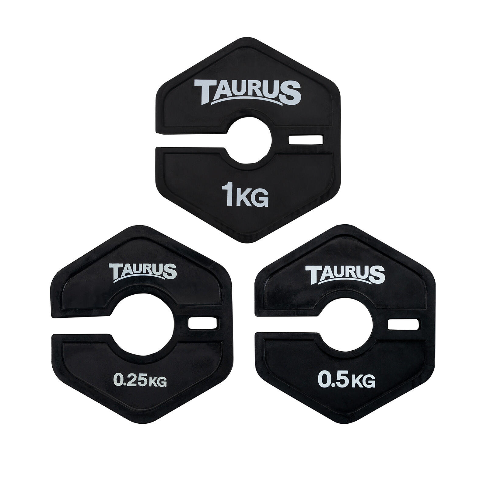 Taurus Micro Flex Fractional Plates 1 kg Rouge 2/4
