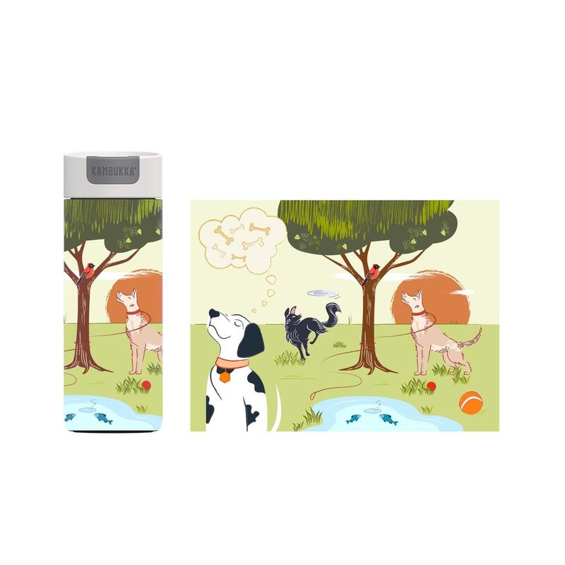 Termohrnek Olympus 500 ml těsný 10 h/20 h Joyful Dogs limitovaná edice