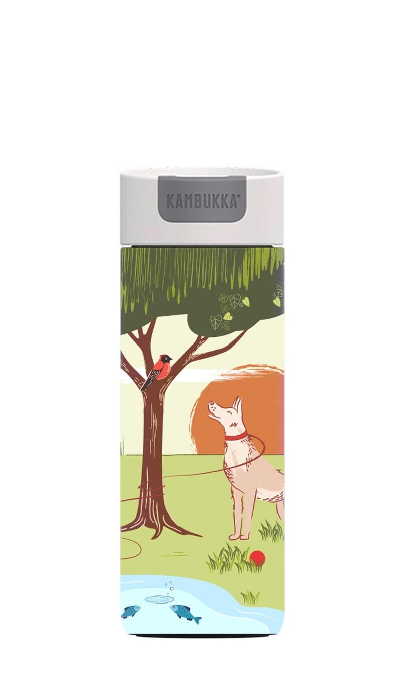 KAMBUKKA Termohrnek Olympus 500 ml těsný 10 h/20 h Joyful Dogs limitovaná edice