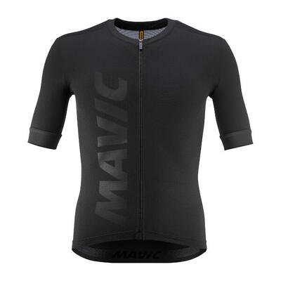 Mavic aksium jersey met korte mouwen zwart